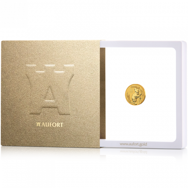 1/10 oz Gold Coin (Our Choice) in Gift Package